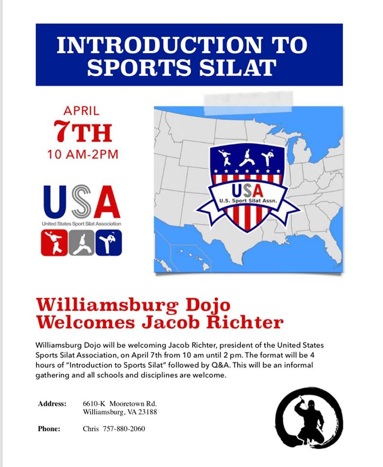 Virginia Intro to Sports Silat Seminar USSSA